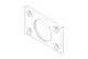 DORNBRACHT-WaterBar-Halter-ERSATZTEILE-091102138-60-x-37-x-4-mm-09110213890 gallery number 1
